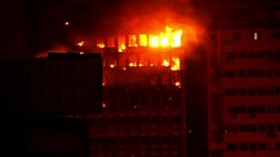 Building fire